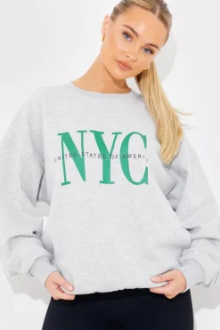Best In the Style NYC Printed Sweatshirt