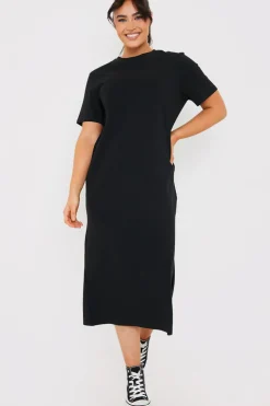 New In The Style Oversized Midaxi T-Shirt Dress