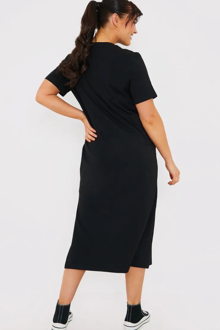 New In The Style Oversized Midaxi T-Shirt Dress