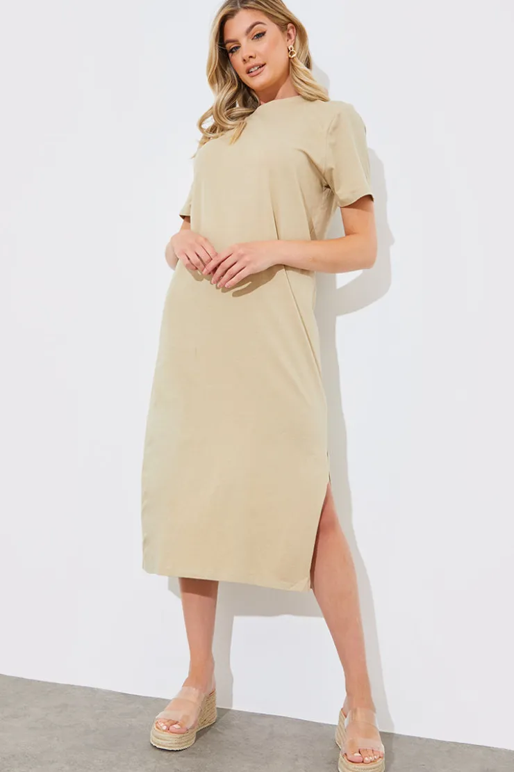 New In The Style Oversized Midaxi T-Shirt Dress