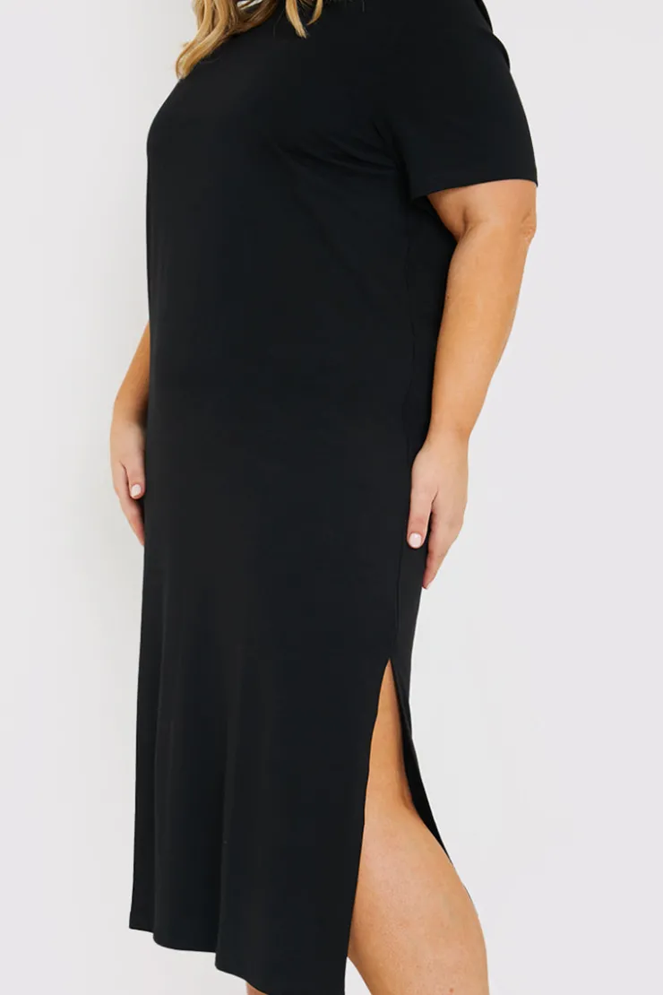 New In The Style Oversized Midaxi T-Shirt Dress