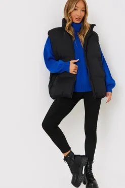 Discount In the Style Oversized Puffer Gilet