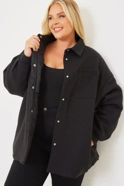 Clearance In the Style Quilted Oversized Shacket