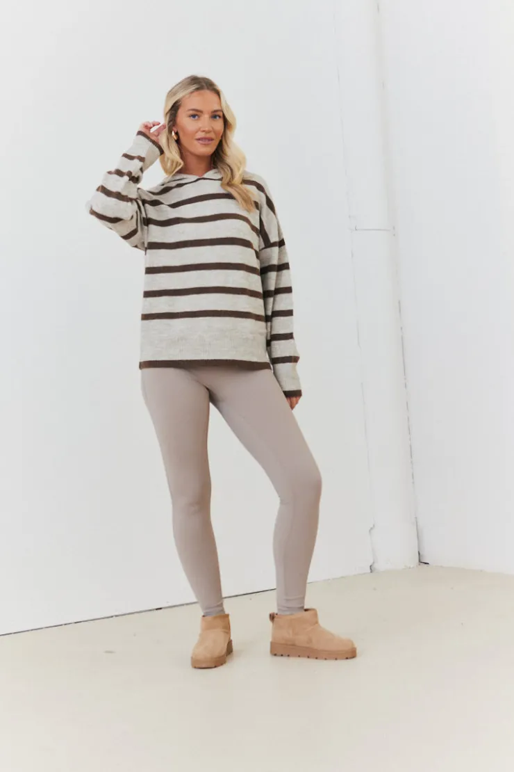 Clearance In the Style Recycled Legging Stone
