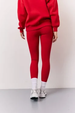 Outlet Fits High Waisted Sculpt and Control Leggings Red