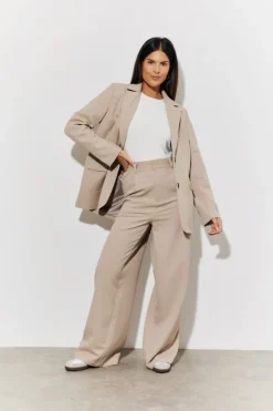 Clearance In The Style Relaxed Tailored Blazer Taupe
