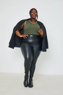 New In the Style RIB CONTRAST BINDING BODYSUIT