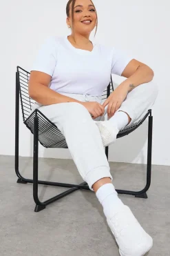 Sale Fits Ribbed Crew Neck Short Sleeve Bodysuit