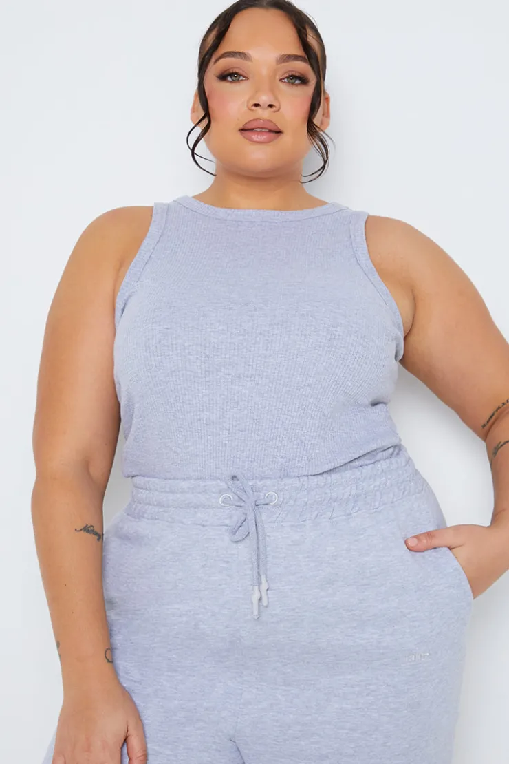 Sale In The Style Ribbed Racer Vest