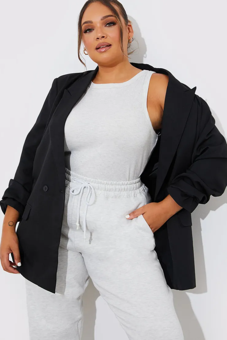 Sale In The Style Ribbed Racer Vest