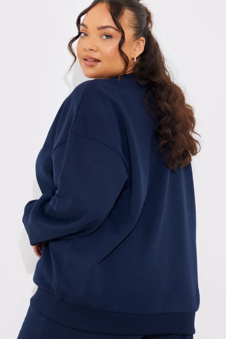 Clearance In the Style San Francisco Embroidered Sweatshirt