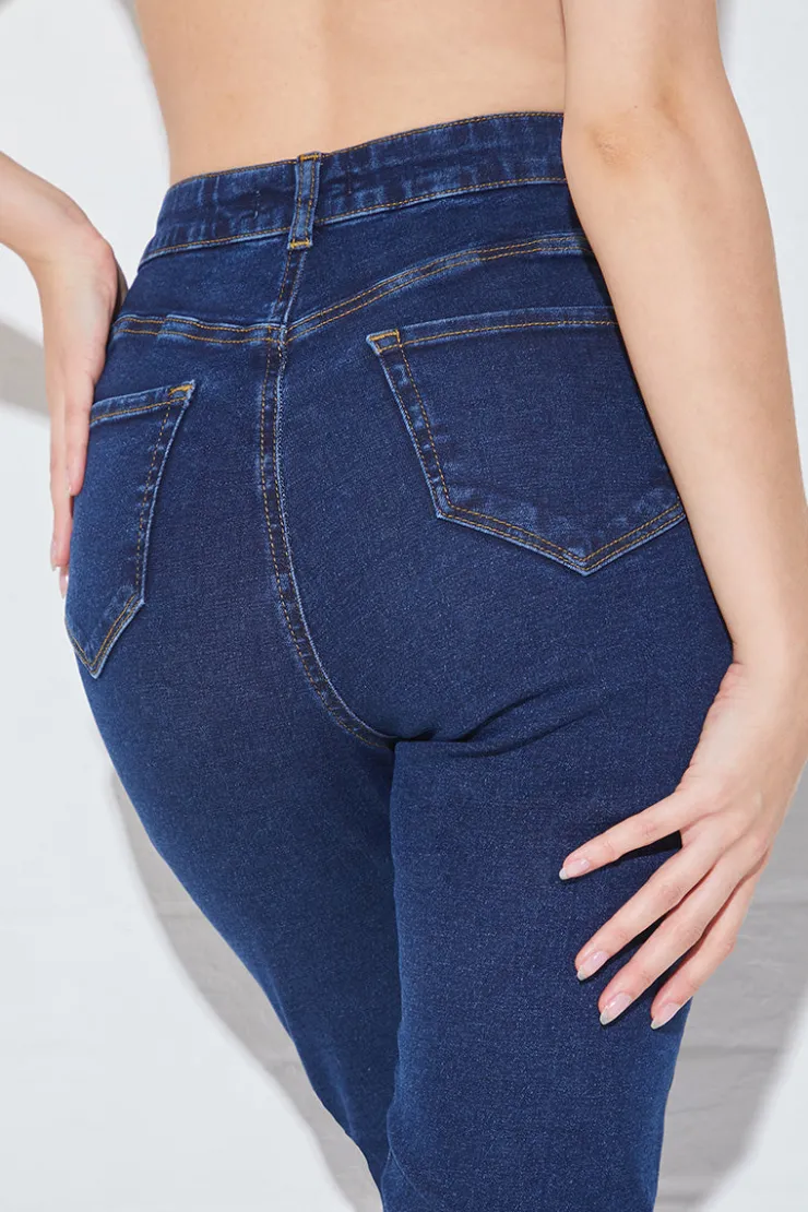 Fits Sculpt Shaper Jeans Blue
