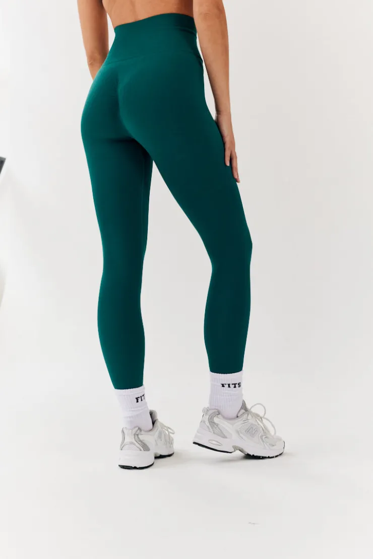 Outlet Fits Seamless High Waist Bum Boosting Leggings Green