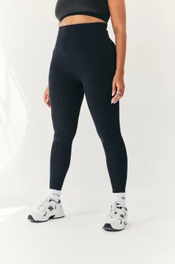 Sale Fits Seamless High Waist Bum Boosting Leggings Black