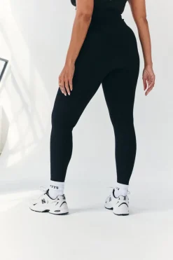 Sale Fits Seamless High Waist Bum Boosting Leggings Black