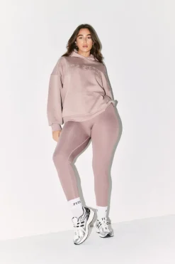 Online Fits Seamless High Waisted Bum Boosting Leggings Mauve