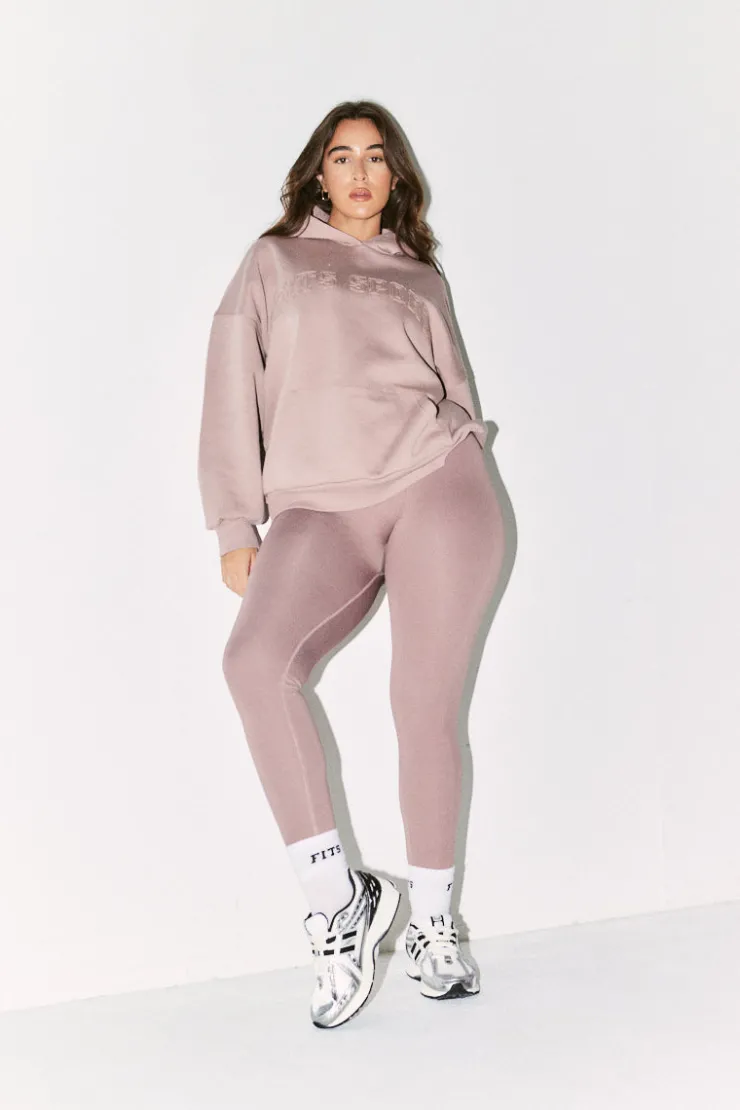 Online Fits Seamless High Waisted Bum Boosting Leggings Mauve