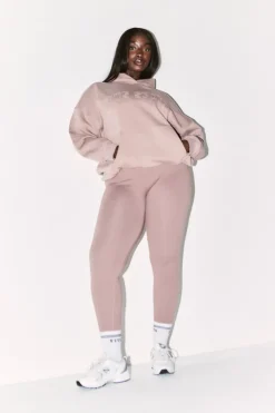 Online Fits Seamless High Waisted Bum Boosting Leggings Mauve