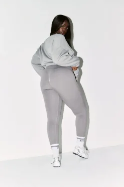 Hot Fits Seamless High Waisted Bum Boosting Leggings Slate