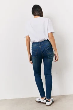 Best In the Style Shaper Stretch Jeans Mid blue