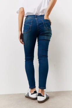 Best In the Style Shaper Stretch Jeans Mid blue