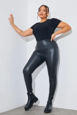 Outlet In The Style Short Sleeve Double Layer Slinky Bodysuit
