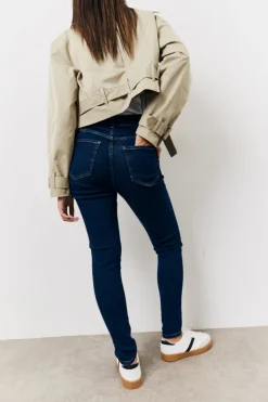 Outlet In the Style Skinny Jeans Blue