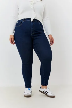 Outlet In the Style Skinny Jeans Blue