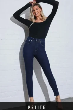 Discount Fits Skinny Jeans Blue