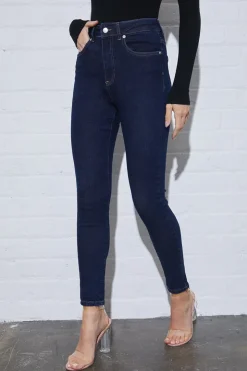 Discount Fits Skinny Jeans Blue