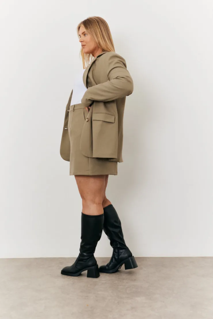 Sale In the Style Skirt With Shorts Lining Khaki