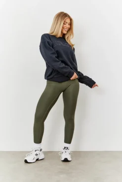 Hot In The Style Soft Touch Seam Detail Leggings