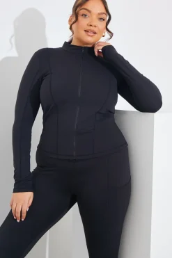 Hot In the Style Soft Touch Zip Through Jacket