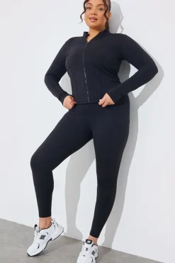 Hot In the Style Soft Touch Zip Through Jacket
