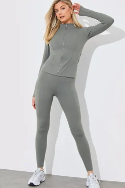 Hot In the Style Soft Touch Zip Through Jacket