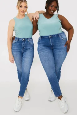 New In The Style Stretch High Waist Skinny Jeans