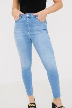 New In The Style Stretch High Waist Skinny Jeans