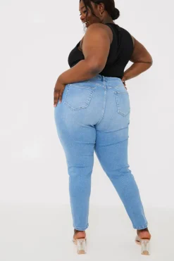 New In The Style Stretch High Waist Skinny Jeans