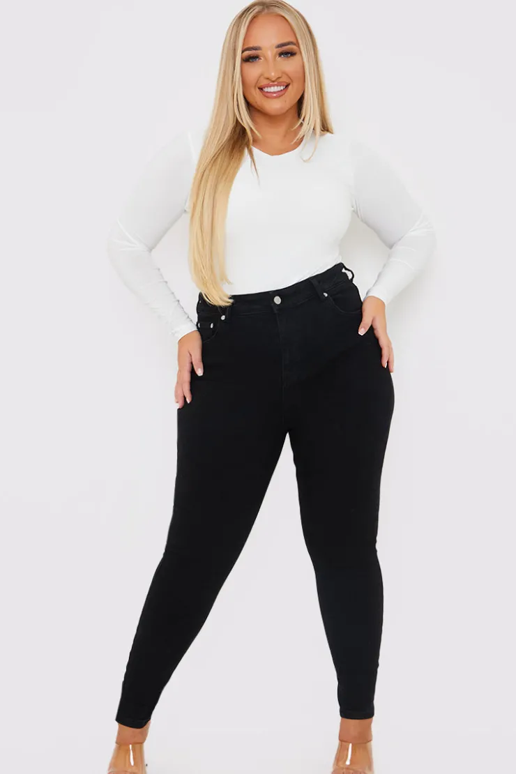 Best In The Style Stretch High Waisted Skinny Jeans