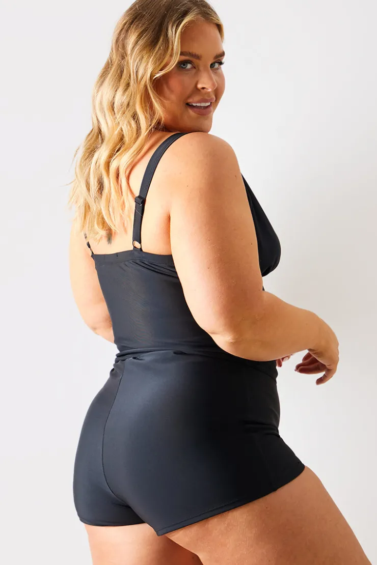 In The Style Swim Shorts Black