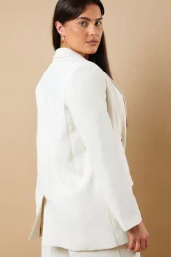 Clearance In The Style Tailored Blazer Cream