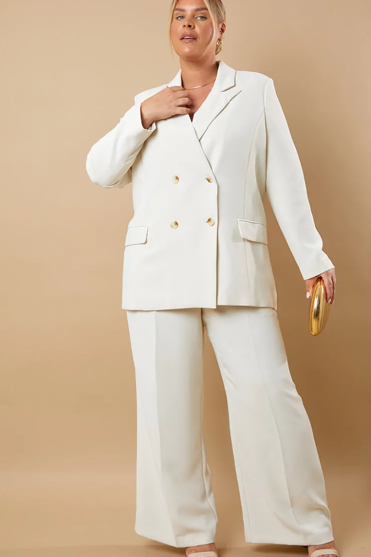 Clearance In The Style Tailored Blazer Cream