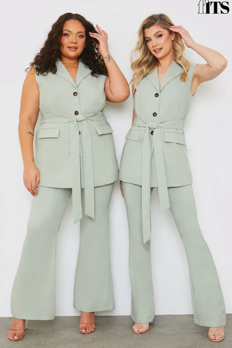 Best Fits Tailored Fit and Flare Trouser