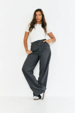 Discount In The Style Tailored Pinstripe Co-Ord Trouser Grey
