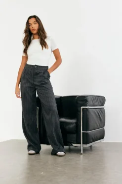 Discount In The Style Tailored Pinstripe Co-Ord Trouser Grey