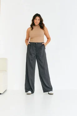 Discount In The Style Tailored Pinstripe Co-Ord Trouser Grey