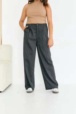 Discount In The Style Tailored Pinstripe Co-Ord Trouser Grey