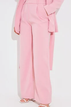 Online In The Style Tailored Trouser Light pink