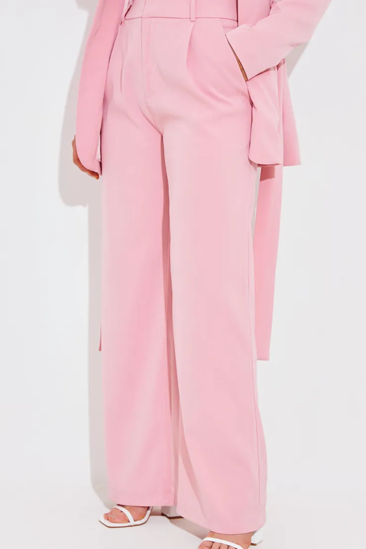 Online In The Style Tailored Trouser Light pink
