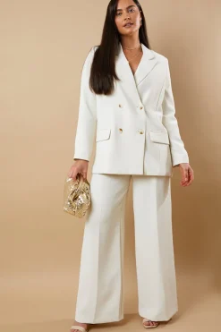 Outlet In The Style Tailored Trousers Cream
